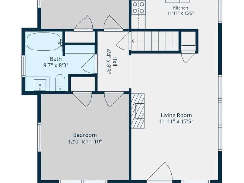 124 State Street, Asheville, NC 28806.  MLS# CAR4418133, YatesRealty ID 46728. 
