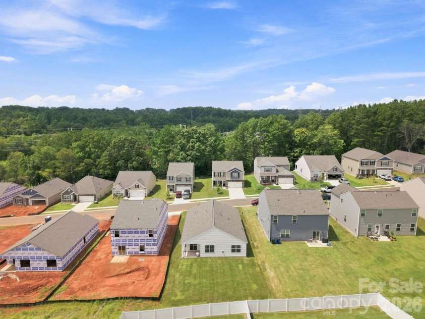 3662 Charles Street, Conover, NC 28613.  MLS# CAR4417291, YatesRealty ID 46741. Aerial view