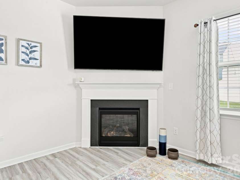 3662 Charles Street, Conover, NC 28613.  MLS# CAR4417291, YatesRealty ID 46741. Beautiful gas log fireplace