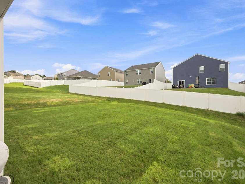 3662 Charles Street, Conover, NC 28613.  MLS# CAR4417291, YatesRealty ID 46741. View from covered back porch