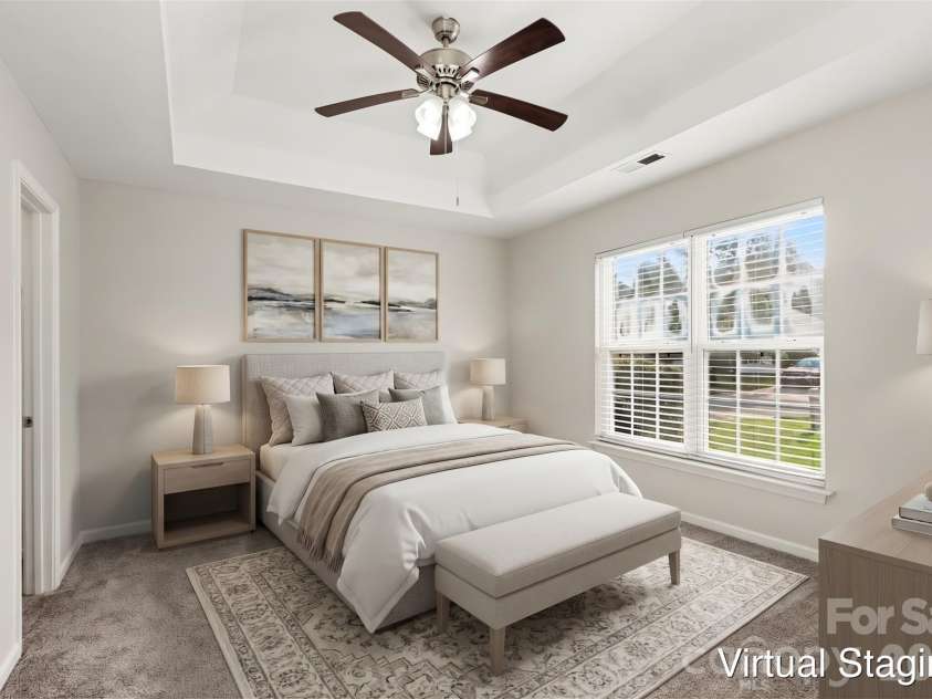 1311 Braveheart Lane, Charlotte, NC 28216.  MLS# CAR4416968, YatesRealty ID 46753. Virtually staged