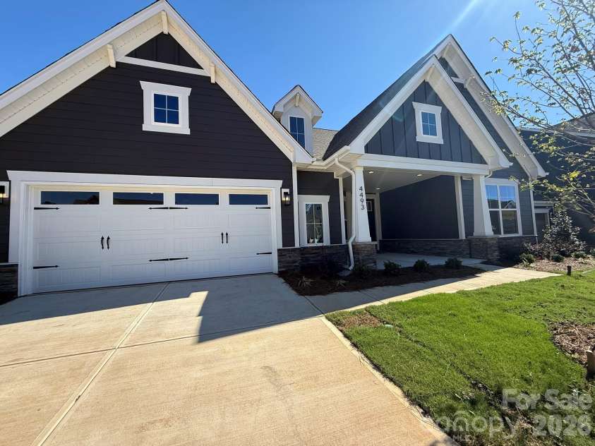 4493 Blue Mound Court, Stanley, NC 28164.  MLS# CAR4398039, YatesRealty ID 46761. Homesite 108 features an Edgefield C floorplan