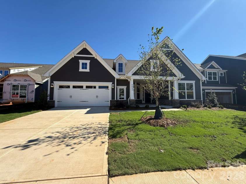 4493 Blue Mound Court, Stanley, NC 28164.  MLS# CAR4398039, YatesRealty ID 46761. Homesite 108 features an Edgefield C floorplan
