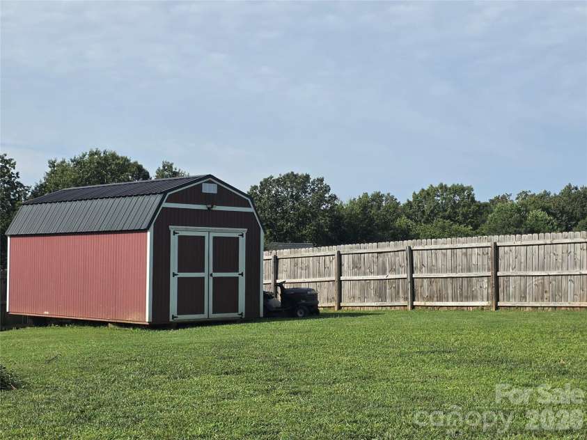 2780 Buffalo Shoals Road, Lincolnton, NC 28092.  MLS# CAR4417153, YatesRealty ID 46763. STORAGE BUILDING