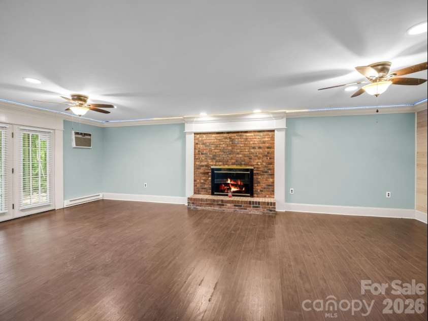 200 Woodland Circle, Rutherfordton, NC 28139.  MLS# CAR4418275, YatesRealty ID 46769. Main Level Family Room