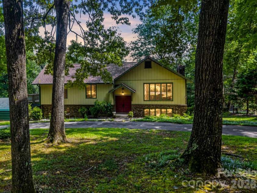 200 Woodland Circle, Rutherfordton, NC 28139.  MLS# CAR4418275, YatesRealty ID 46769. Twilight