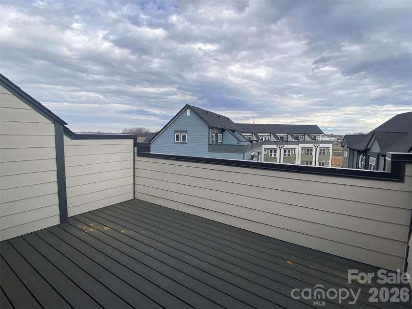 938 Callahan Street, Charlotte, NC 28206.  MLS# CAR4209052, YatesRealty ID 4677. Rooftop Terrace