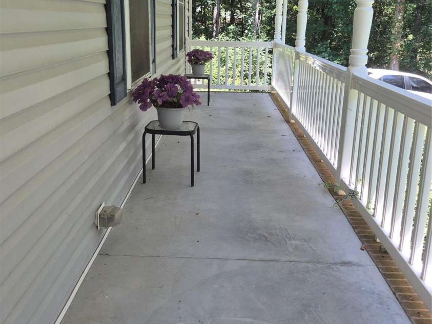 24161 Cedar Ridge Lane, Albemarle, NC 28001.  MLS# CAR4413458, YatesRealty ID 46775. COVERED FRONT PORCH