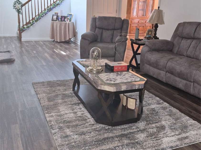 24161 Cedar Ridge Lane, Albemarle, NC 28001.  MLS# CAR4413458, YatesRealty ID 46775. LIVINGROOM
