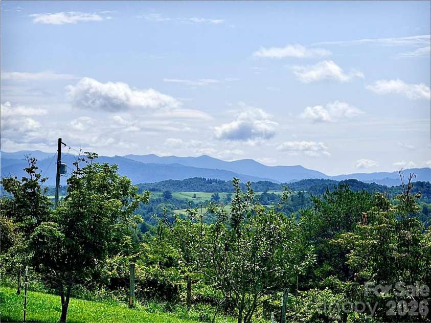 194 Cabin Hollow Drive, Marshall, NC 28753.  MLS# CAR4414308, YatesRealty ID 46778. View from the lowest viewtower deck.