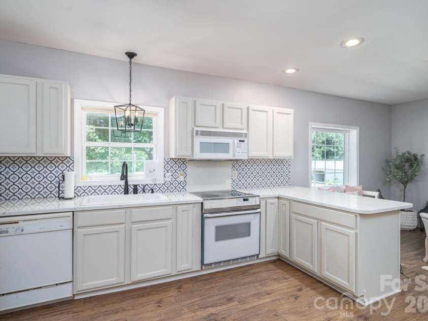 340 Whippoorwill Lane, Mount Holly, NC 28120.  MLS# CAR4417978, YatesRealty ID 46788. 2nd living quarters- kitchen