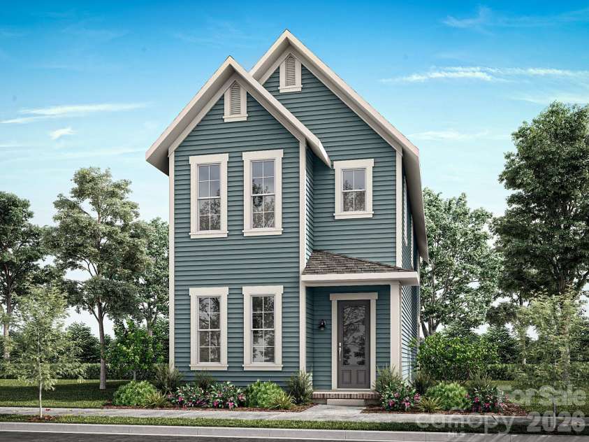 9133 Maybry Park Street, Charlotte, NC 28212.  MLS# CAR4418256, YatesRealty ID 46789. Alden E front elevation