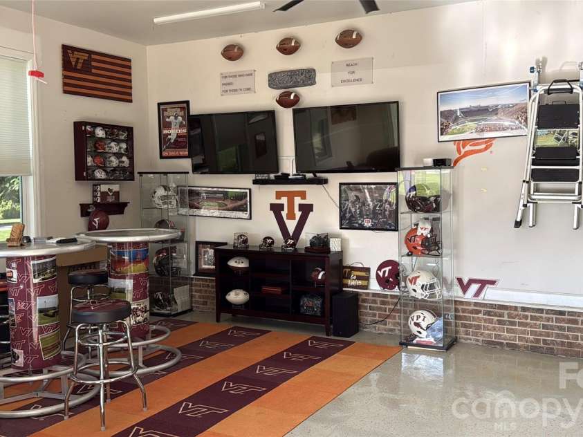 106 Webbed Foot Road, Mooresville, NC 28117.  MLS# CAR4416003, YatesRealty ID 46790. Garage with minisplit