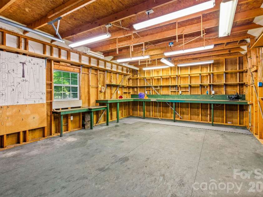 6756 Hawks Nest Lane, Stanley, NC 28164.  MLS# CAR4416084, YatesRealty ID 46791. Workshop room 1 interior