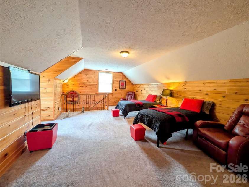 213 Rustling Pines Drive, Hendersonville, NC 28792.  MLS# CAR4418354, YatesRealty ID 46806. Alt View Upstairs