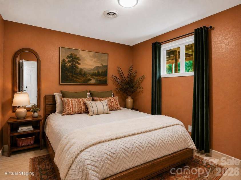 177 Weston Road, Arden, NC 28704.  MLS# CAR4407557, YatesRealty ID 46814. Virtually staged 3rd bedroom
