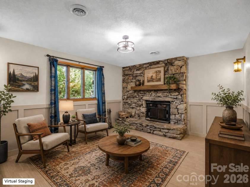 177 Weston Road, Arden, NC 28704.  MLS# CAR4407557, YatesRealty ID 46814. Virtually staged