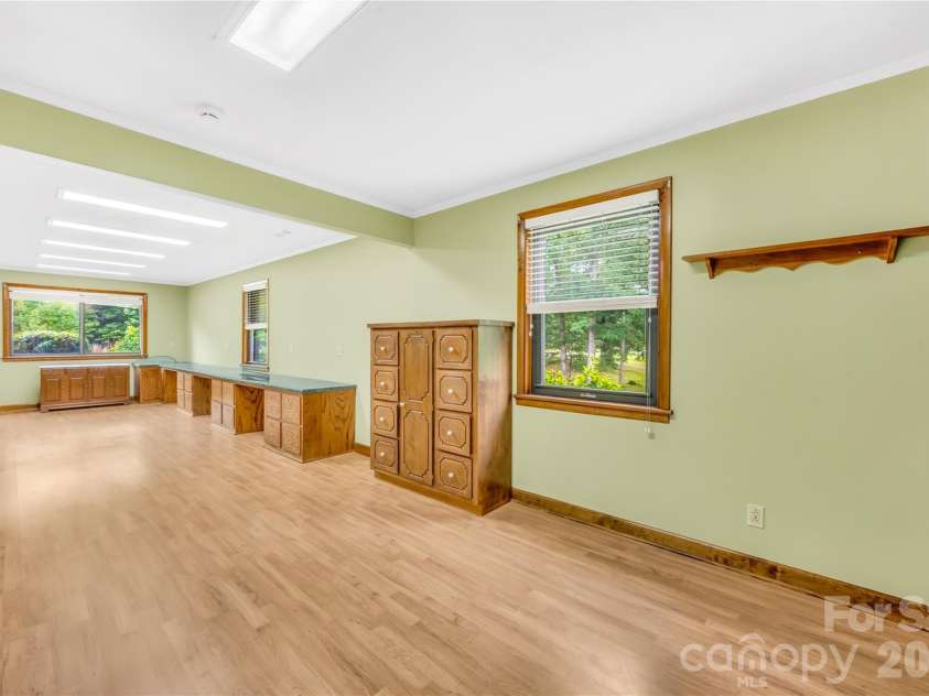 2570 Lentz Road, China Grove, NC 28023.  MLS# CAR4385487, YatesRealty ID 4682. Extra-long craft room