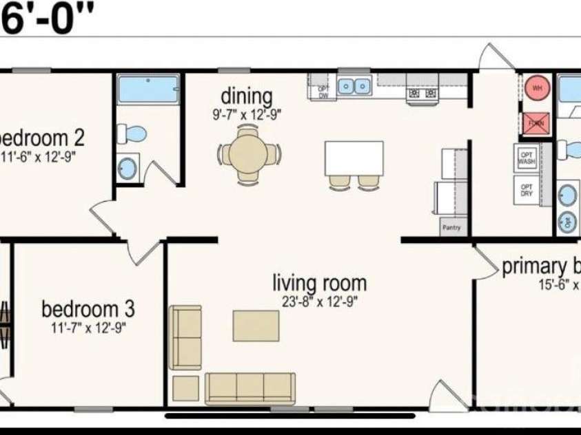 1655 Hudlow Road, Forest City, NC 28043.  MLS# CAR4414399, YatesRealty ID 46825. Floor Plan