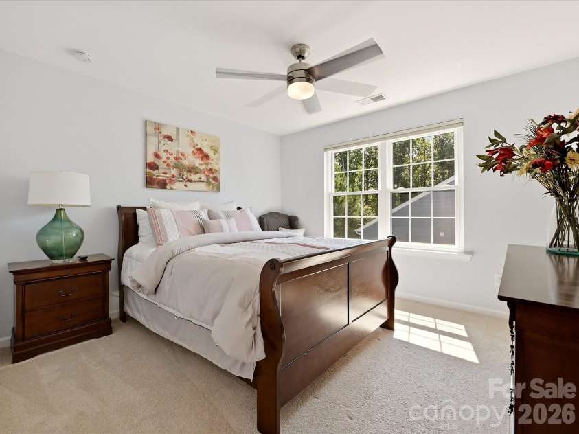 5060 Big Bend Drive, Lancaster, SC 29720.  MLS# CAR4414688, YatesRealty ID 46826. Bedroom 4 with Fan and Shades