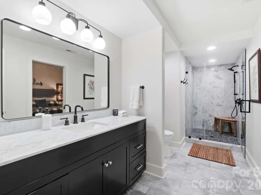 9265 Belle Pines Court, Sherrills Ford, NC 28673.  MLS# CAR4413675, YatesRealty ID 46829. One of two full baths on second level