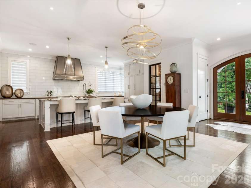 1202 Townes Road, Charlotte, NC 28209.  MLS# CAR4416588, YatesRealty ID 46834. Dining Room
