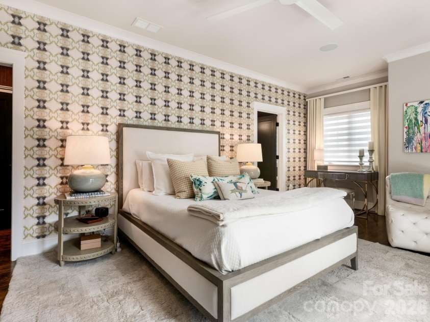 1202 Townes Road, Charlotte, NC 28209.  MLS# CAR4416588, YatesRealty ID 46834. Primary Suite