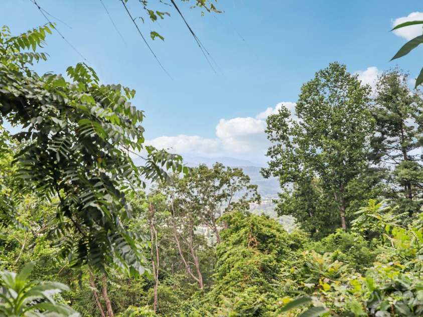 647 Town Mountain Road, Asheville, NC 28804.  MLS# CAR4283358, YatesRealty ID 4684. A peek of downtown Asheville!
