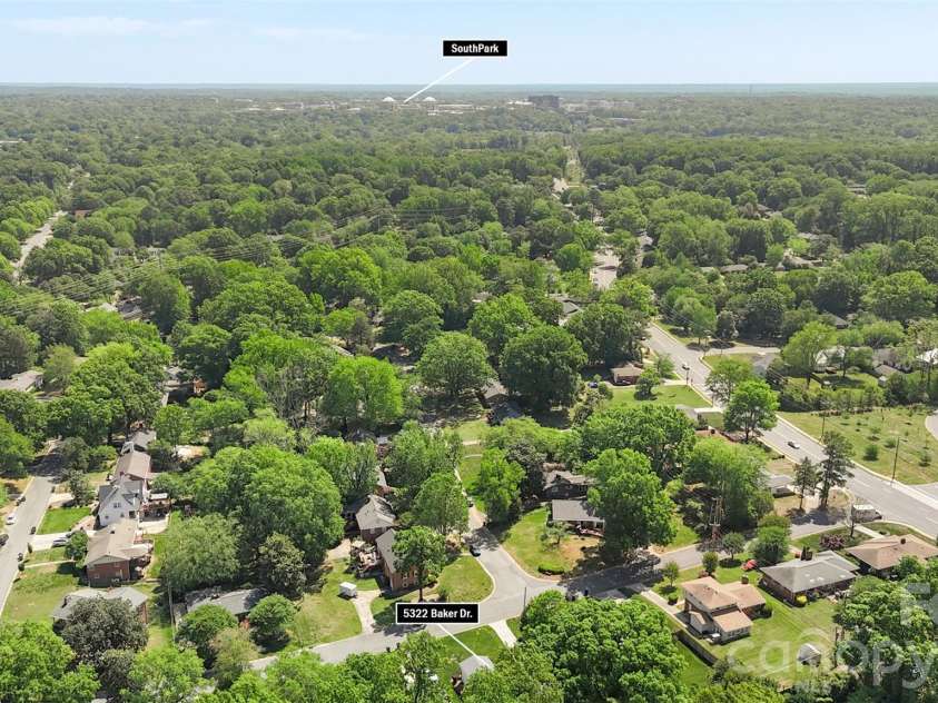 5322 Baker Drive, Charlotte, NC 28210.  MLS# CAR4368861, YatesRealty ID 46846. 