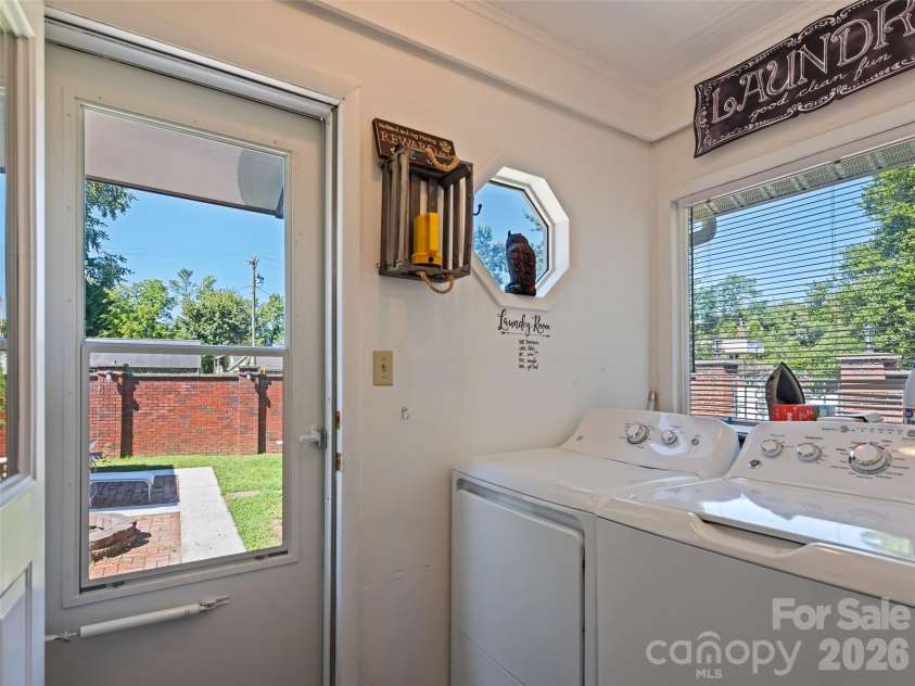 50 Epsom Street, Waynesville, NC 28786.  MLS# CAR4417401, YatesRealty ID 46848. Main level laundry