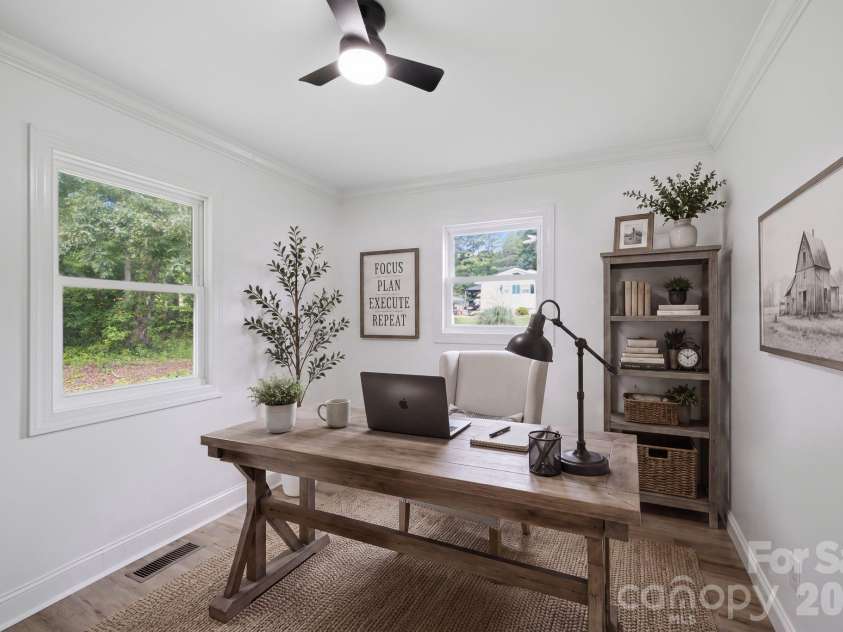 2643 Hopewell Church Road, Sherrills Ford, NC 28673.  MLS# CAR4415358, YatesRealty ID 46851. AI-Modified Image Disclosure:Image has been digitally modified/virtually staged using AI to illustrate the potential use and appearance of the space. Furnishings, décor, finishes, and/or other depicted eleme