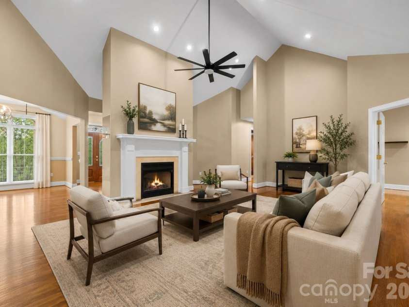 2752 Brittany Drive, Lenoir, NC 28645.  MLS# CAR4416951, YatesRealty ID 46869. Virtual staging LR