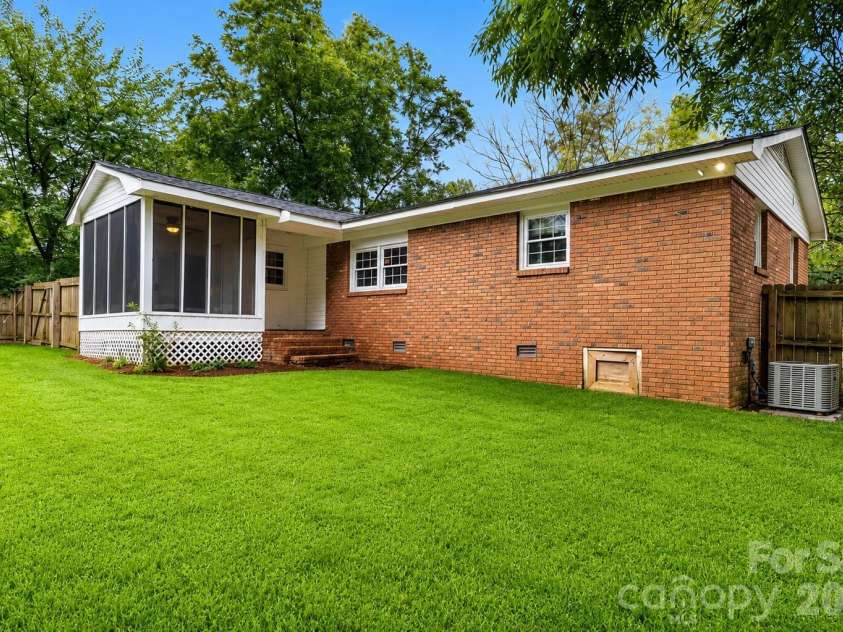 205 Phifer Street, Marshville, NC 28103.  MLS# CAR4417696, YatesRealty ID 46883. Back of house