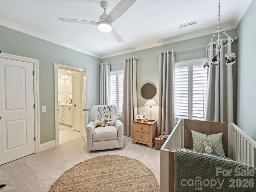 8843 Heydon Hall Circle, Charlotte, NC 28210.  MLS# CAR4416774, YatesRealty ID 46894. Bedroom 2