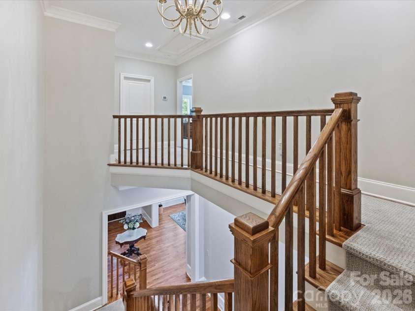 8843 Heydon Hall Circle, Charlotte, NC 28210.  MLS# CAR4416774, YatesRealty ID 46894. Upper Level
