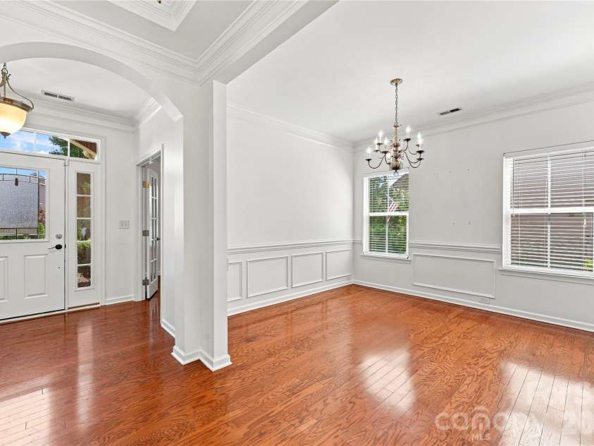 593 Harrison Drive, Concord, NC 28027.  MLS# CAR4413836, YatesRealty ID 46904. Formal dining room