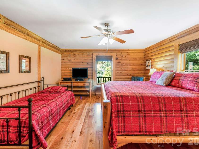 175 Big Rock Road, Bostic, NC 28018.  MLS# CAR4416989, YatesRealty ID 46907. Second  spacious bedroom with ensuite full bath