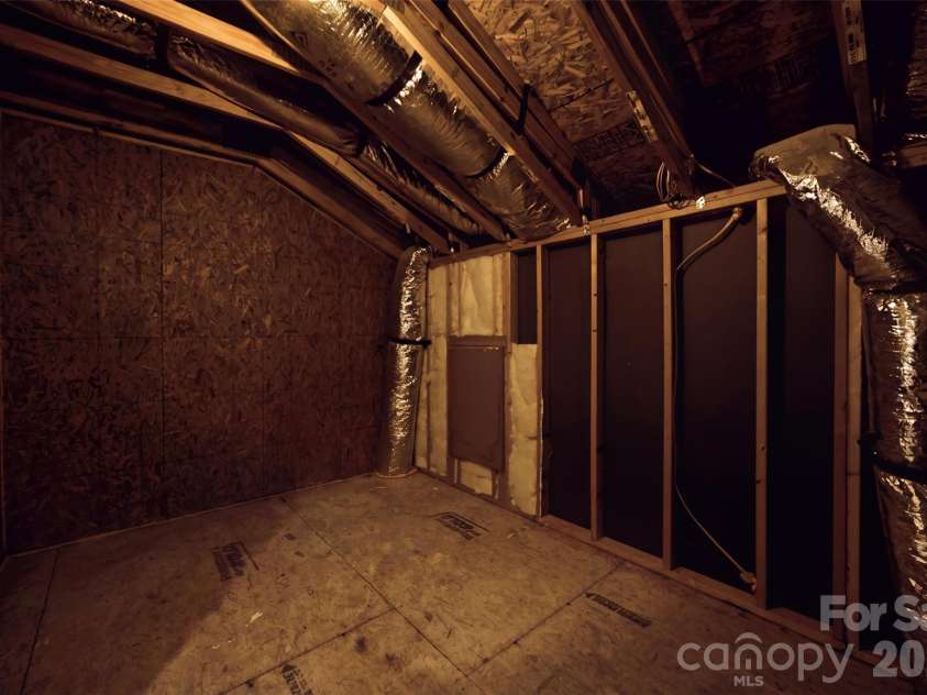 6428 Cambridge Drive, Harrisburg, NC 28075.  MLS# CAR4411916, YatesRealty ID 46914. Attic