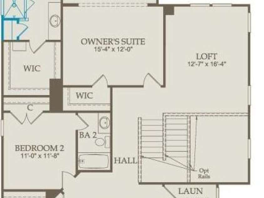 9389 Moss Plantation Avenue, Concord, NC 28027.  MLS# CAR4325519, YatesRealty ID 4692. 2nd Floor