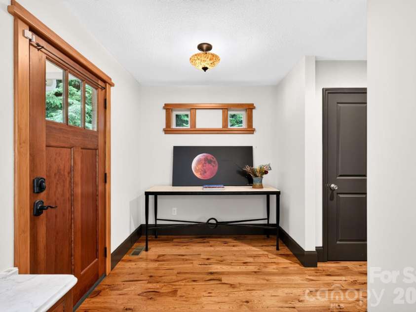 15 Riverlink Lane, Asheville, NC 28806.  MLS# CAR4417992, YatesRealty ID 46922. Inviting Entryway with Coat Closet...