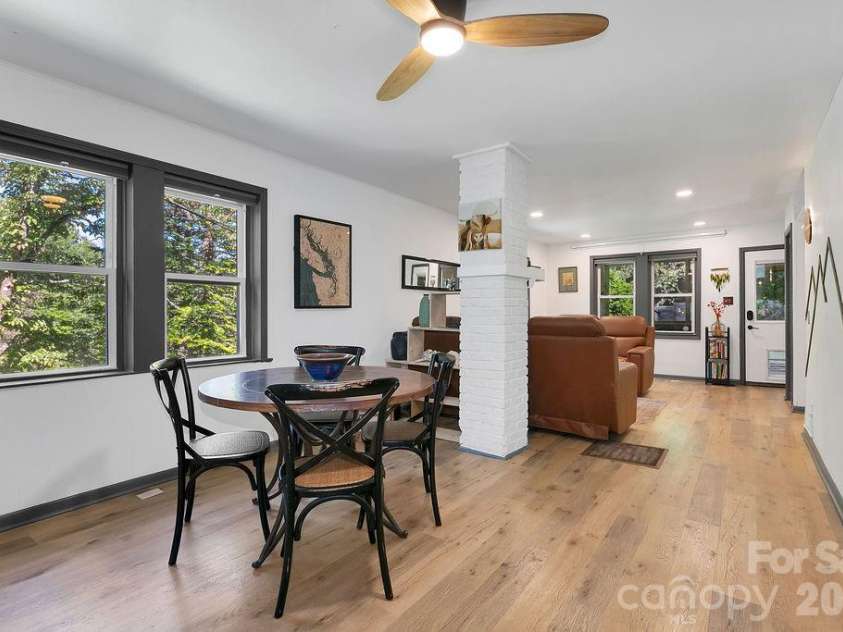 354 King Road, Pisgah Forest, NC 28768.  MLS# CAR4416298, YatesRealty ID 46932. Dining Area