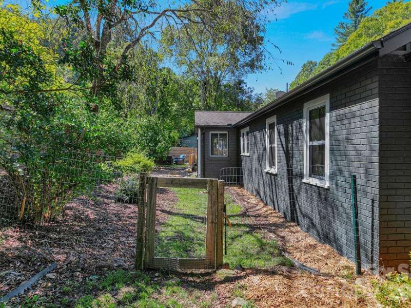 354 King Road, Pisgah Forest, NC 28768.  MLS# CAR4416298, YatesRealty ID 46932. Fenced Yard