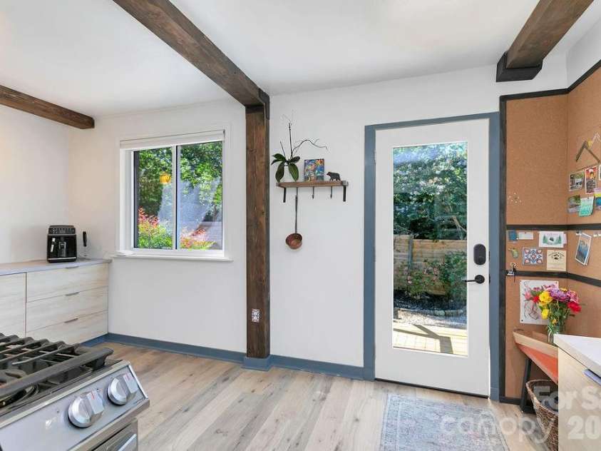 354 King Road, Pisgah Forest, NC 28768.  MLS# CAR4416298, YatesRealty ID 46932. Side Entrance