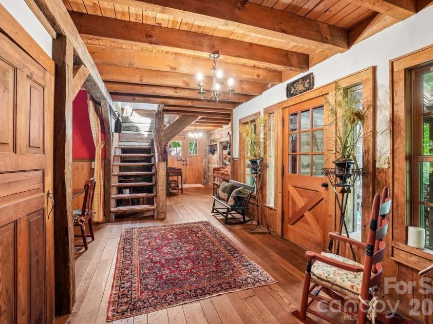 311 Wonderly Lane, Mars Hill, NC 28754.  MLS# CAR4418288, YatesRealty ID 46935. All Wood Doors