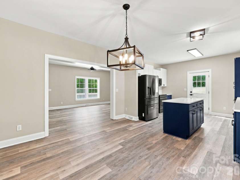 1395 Ebenezer Road, China Grove, NC 28023.  MLS# CAR4418139, YatesRealty ID 46945. Dining area