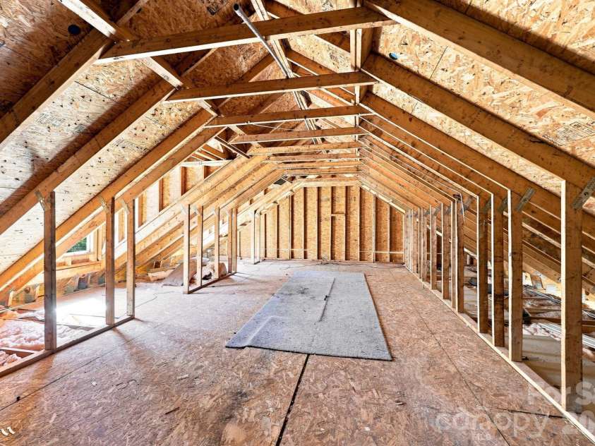1395 Ebenezer Road, China Grove, NC 28023.  MLS# CAR4418139, YatesRealty ID 46945. Large walk-in attic