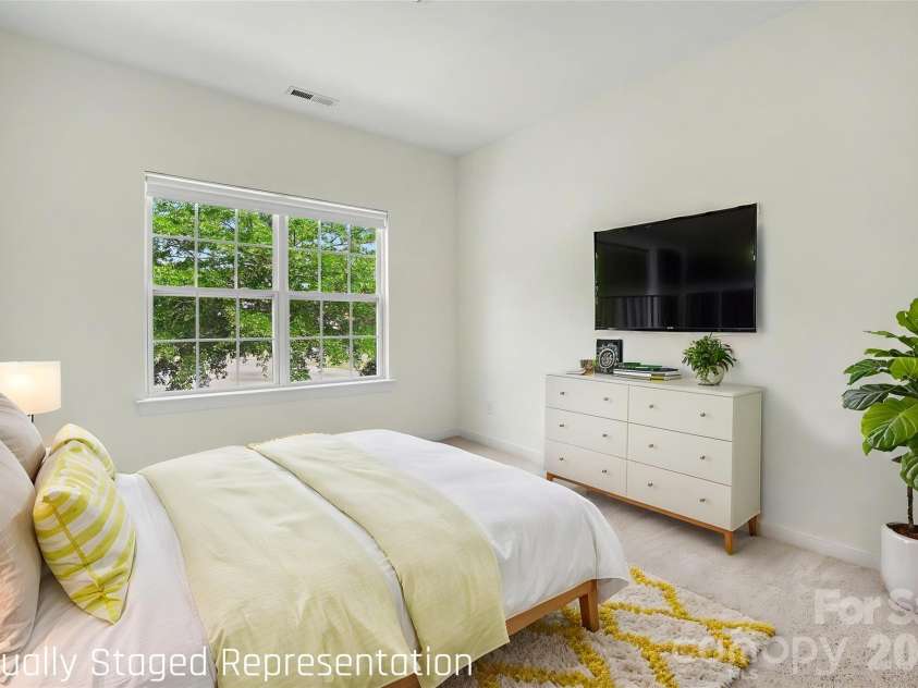 15109 Jade Street, Charlotte, NC 28277.  MLS# CAR4392614, YatesRealty ID 46948. Bedroom 3 *Virtually Staged*