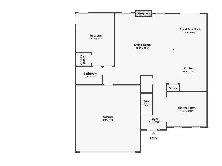 9320 Gentle Stream Lane, Charlotte, NC 28214.  MLS# CAR4418428, YatesRealty ID 46956. 