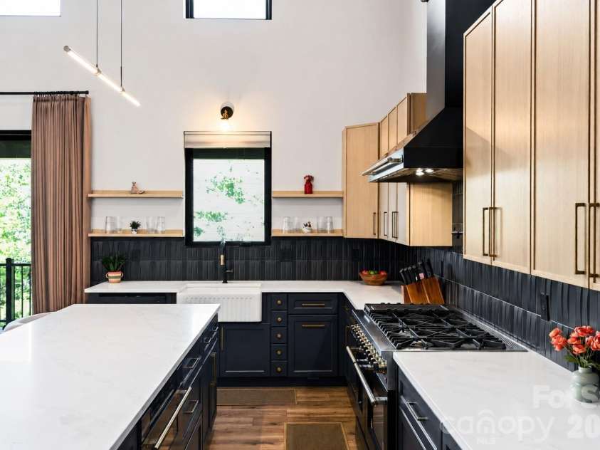 75 Boone Trail, Weaverville, NC 28787.  MLS# CAR4417076, YatesRealty ID 46979. A chef's kitchen indeed! Tons of counterspace and cabinets