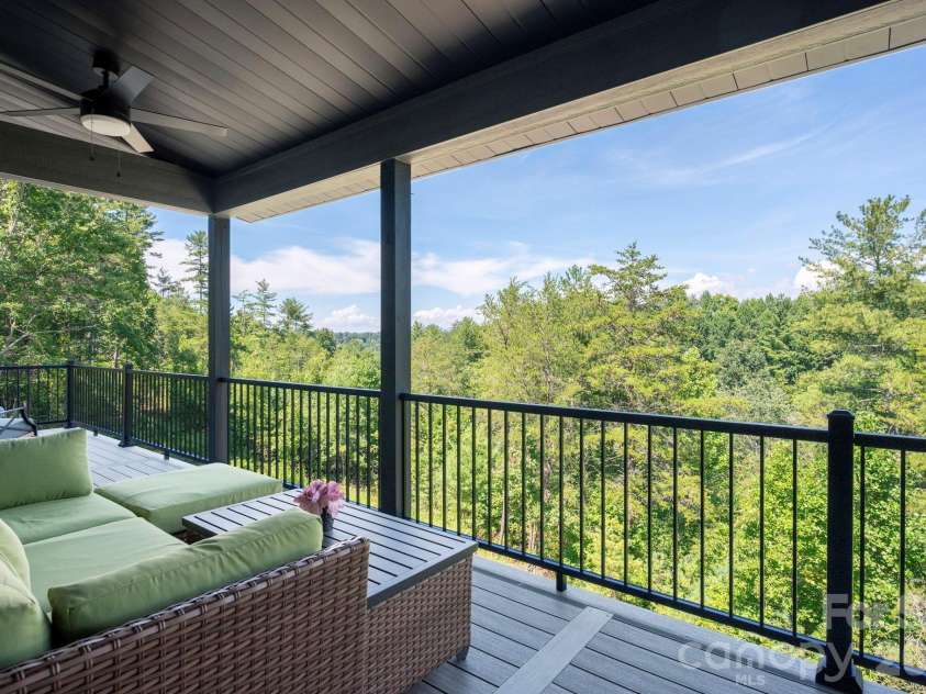75 Boone Trail, Weaverville, NC 28787.  MLS# CAR4417076, YatesRealty ID 46979. Beautiful long range mountain views in a quiet and private setting